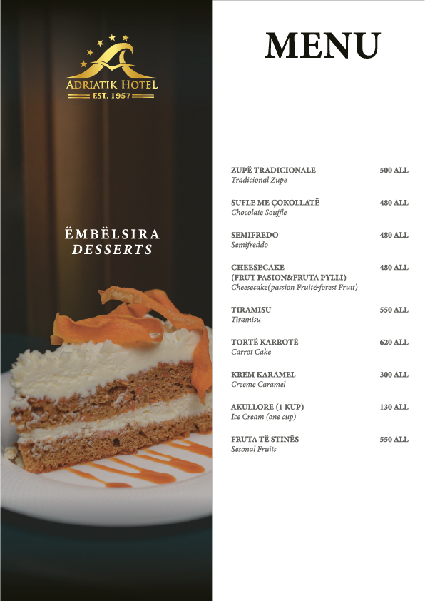 Desserts